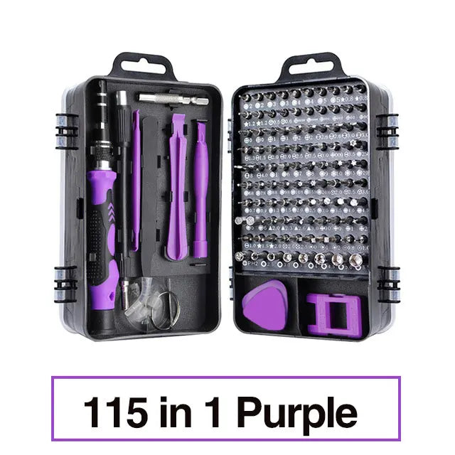 Precision Screwdriver Set For Phone Repair Kit Magnetic Bits Magnet Mini Screwdriver For Glasses Iphone Watch Screwdriver Set