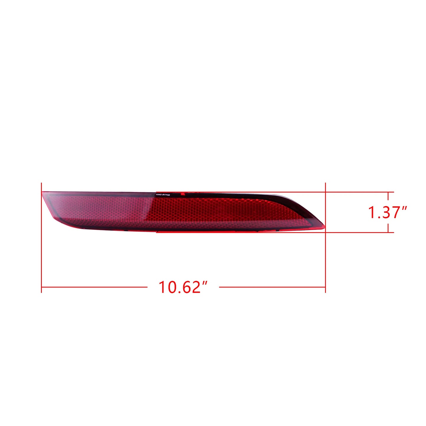 For VW Polo 2014-2017 Right Side Hatchback Rear Bumper Reflector Assembly Brake Light No Bulb
