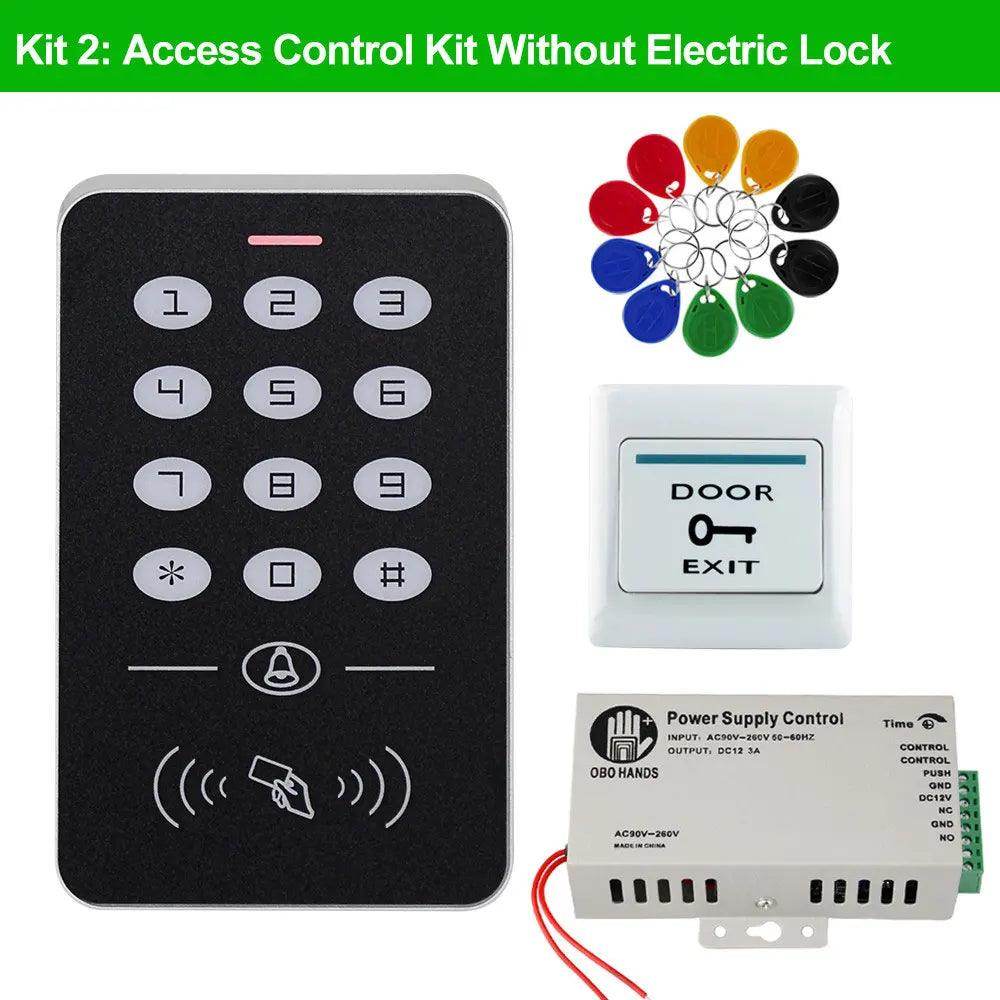RFID Access Control Kit | 180KG Mag/Strike Lock, 1000 User - P12 Hub Europe
