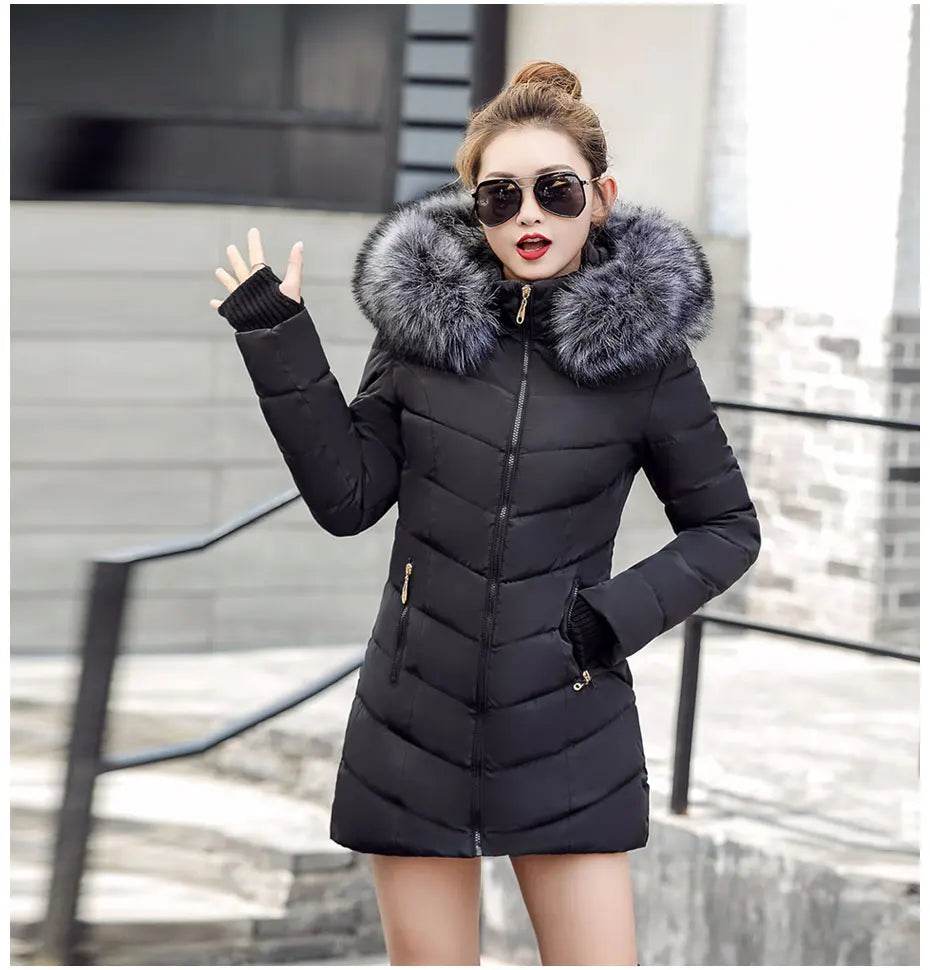 New Slim Warm Winter Parka - P12 Hub Europe