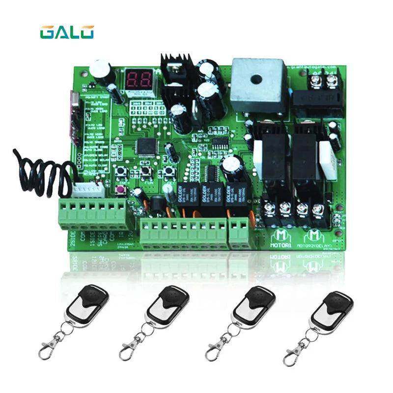 4V Swing Gate Control Board | Dual Arms, 60s Timer, Auto-Close - P12 Hub Europe