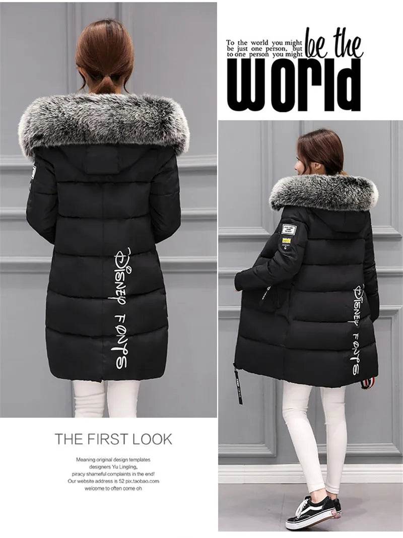 Warm Fur Hooded Parka - P12 Hub Europe