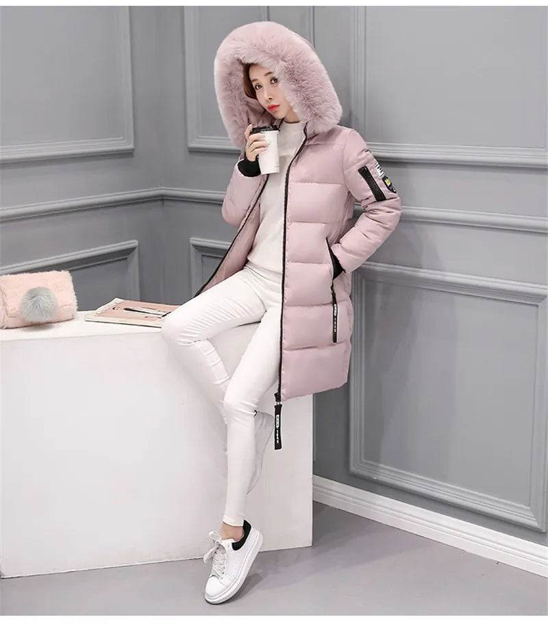 Warm Fur Hooded Parka - P12 Hub Europe