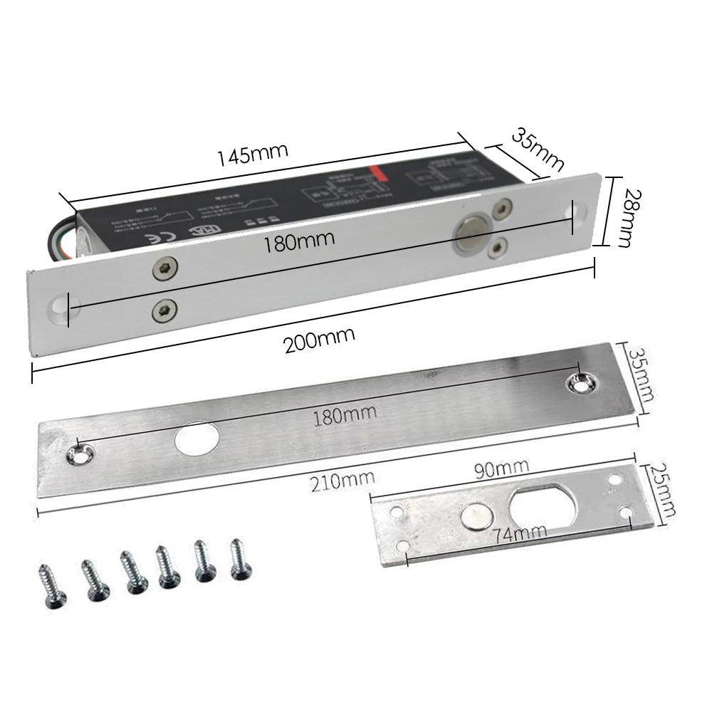 Access Control KitRFID Metal 125KHz, Magnetic/Strike Lock, 1000 Users - P12 Hub Europe