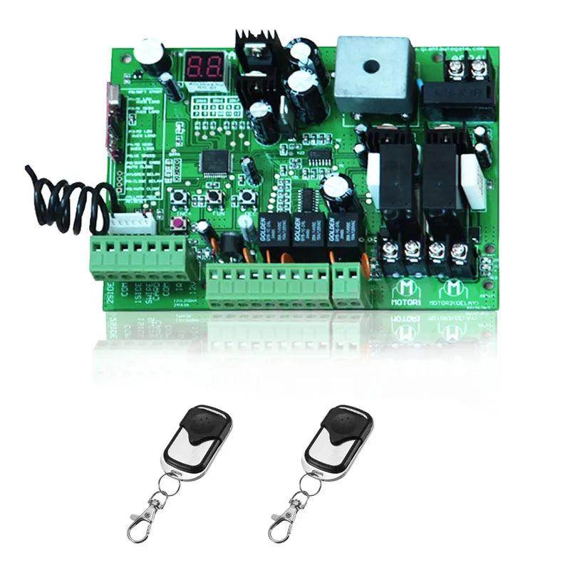 4V Swing Gate Control Board | Dual Arms, 60s Timer, Auto-Close - P12 Hub Europe