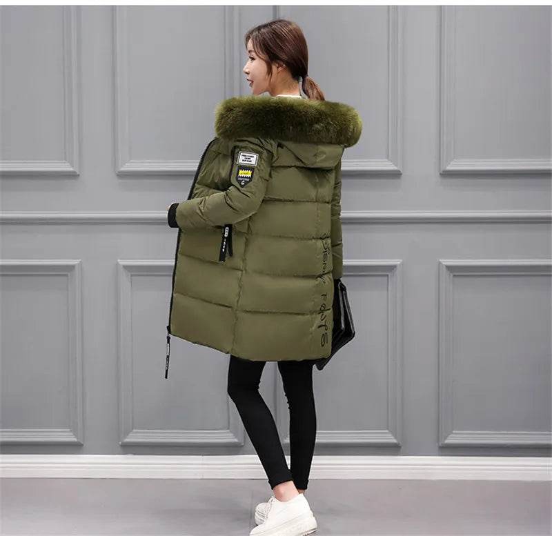 Warm Fur Hooded Parka - P12 Hub Europe