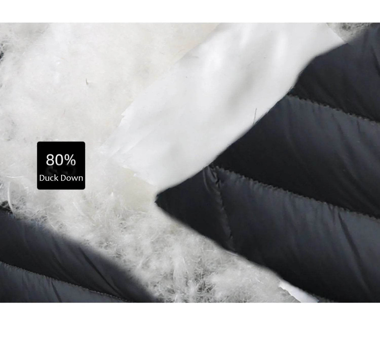 Suit Collar Slim Down Jacket - P12 Hub Europe