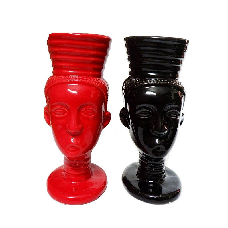 Hawaii Tiki Mugs Cocktail Cup Beer Beverage Mug Wine Mug Ceramic Tiki Mugs Great For Cocktail Drink - P12 Hub Europe