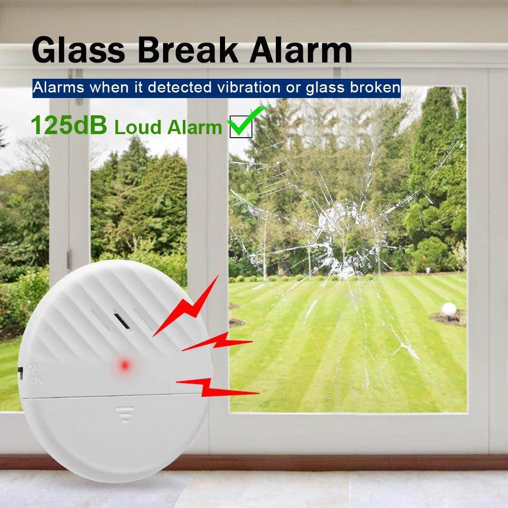 Alarm Sensor Vibration Wireless 125dB - P12 Hub Europe