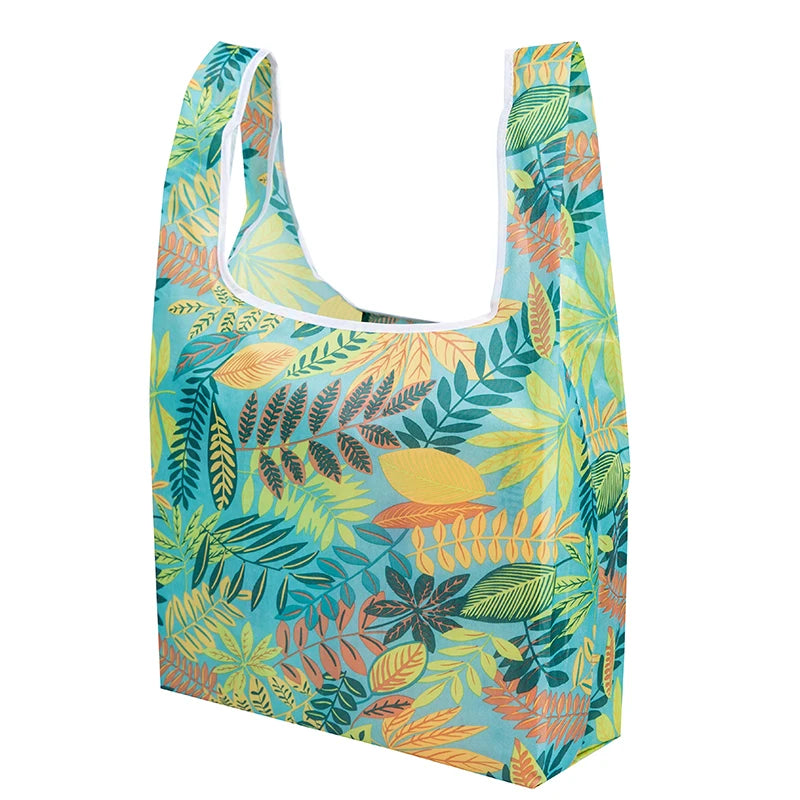 Eco Shopping Bag Fashion Foldable Reusable Tote Folding Pouch Convenient Large-capacity Storage New