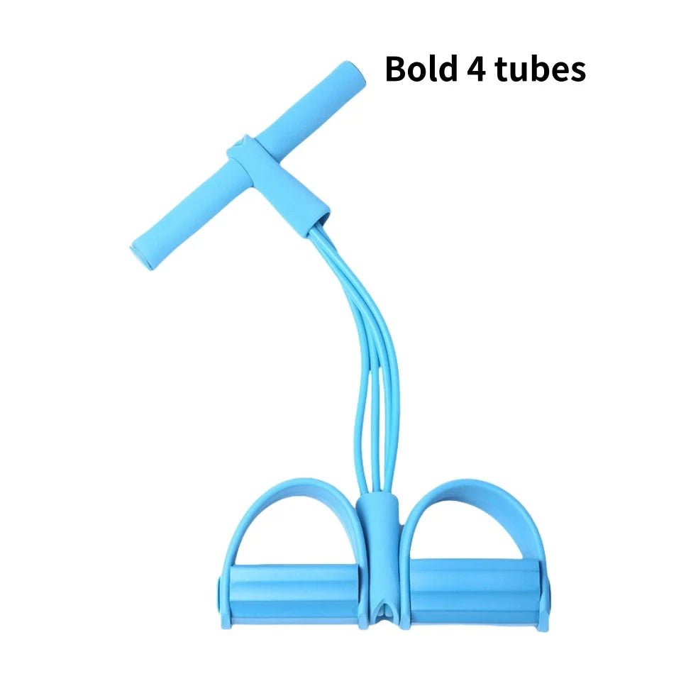 Multifunction Tension Rope Resistance Band Elastic Pedal Puller Leg Stretching Slimming Training Portable Fitness Equipment