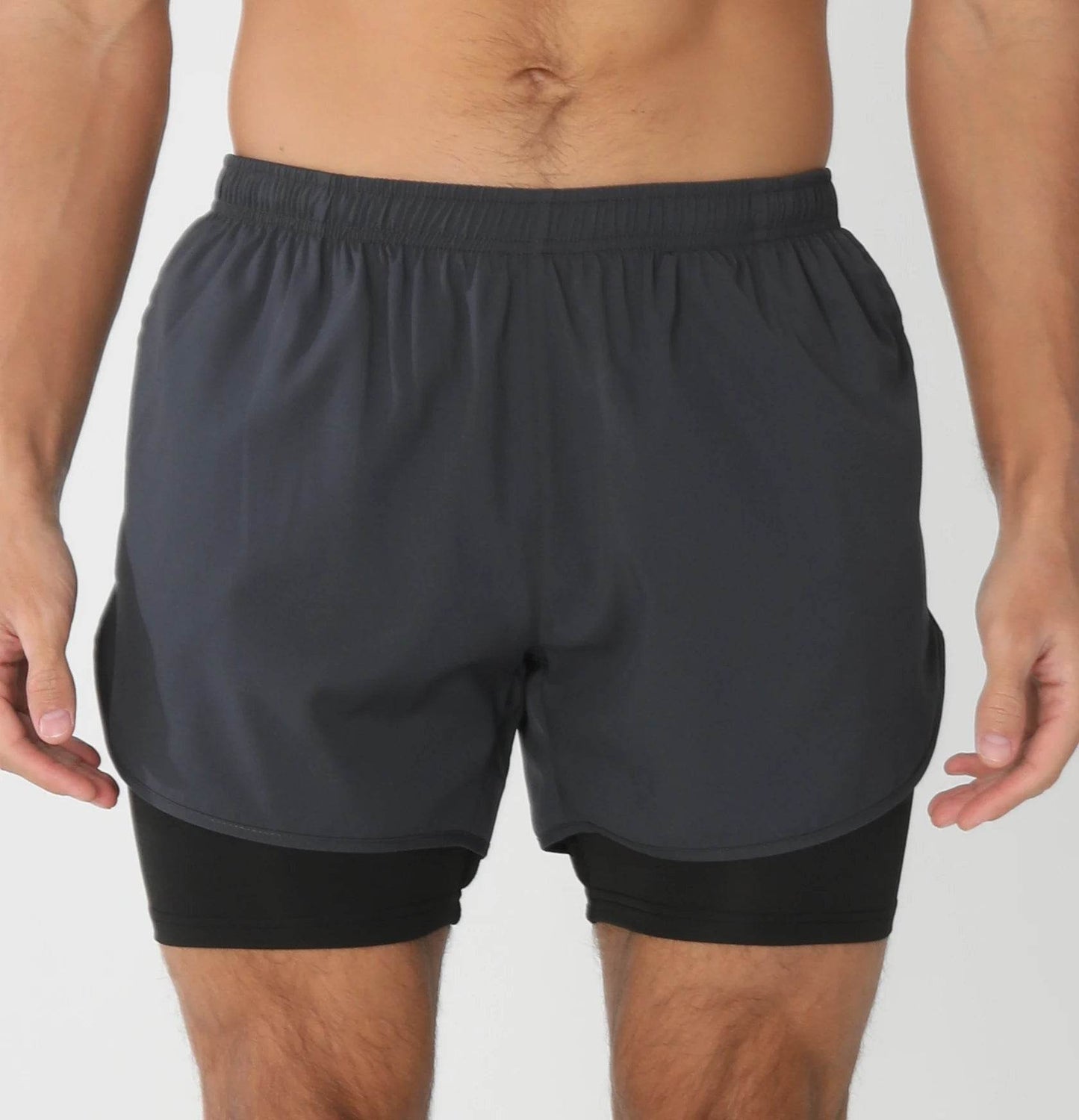 Men's Gym Liner Running Shorts - P12 Hub Europe