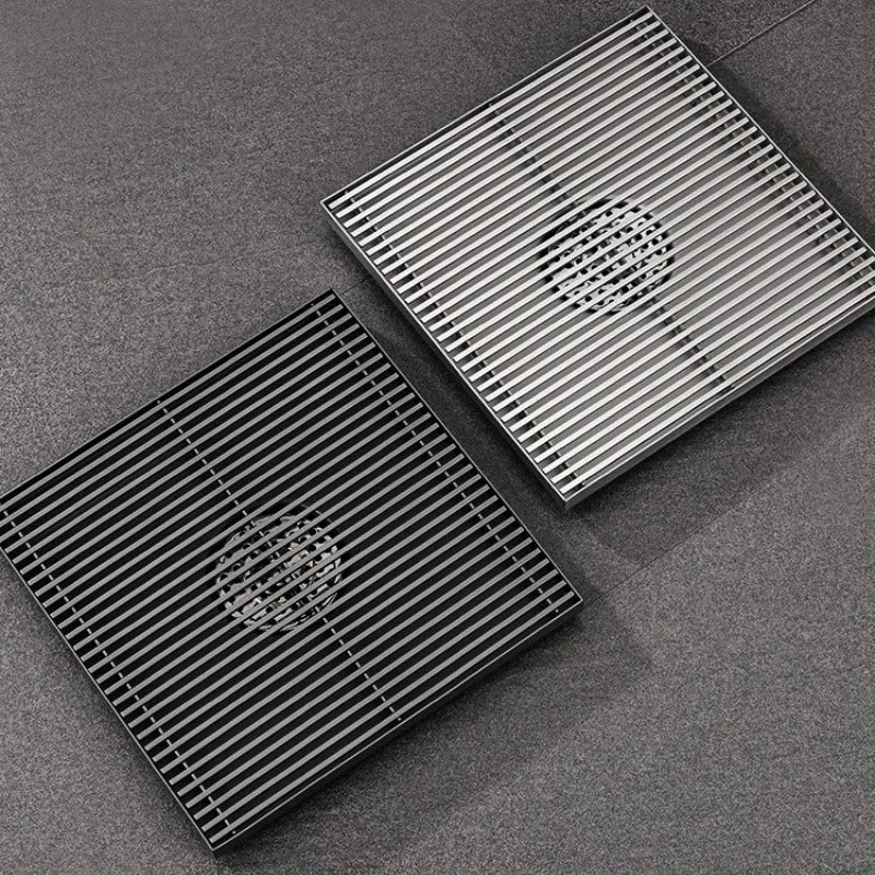 Bathroom high drainage floor drain, outdoor large-diameter thickened 304 stainless steel floor drain