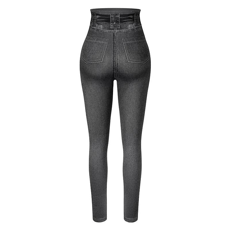 Faux Denim Leggings - P12 Hub Europe