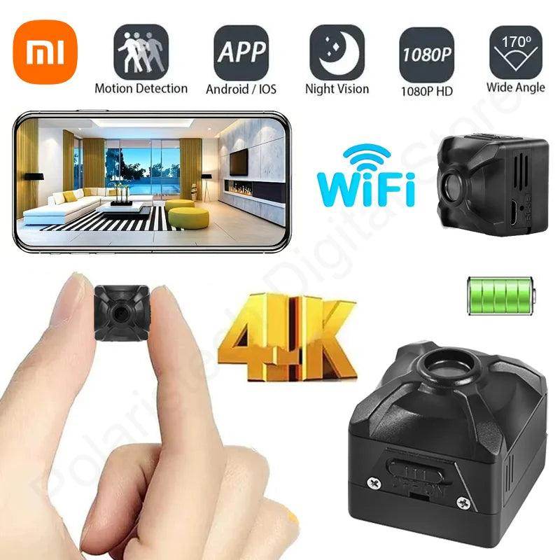 Mini WiFi Camera Xiaomi X5 1080P, Motion Detect, Night Vision, IP66 - P12 Hub Europe