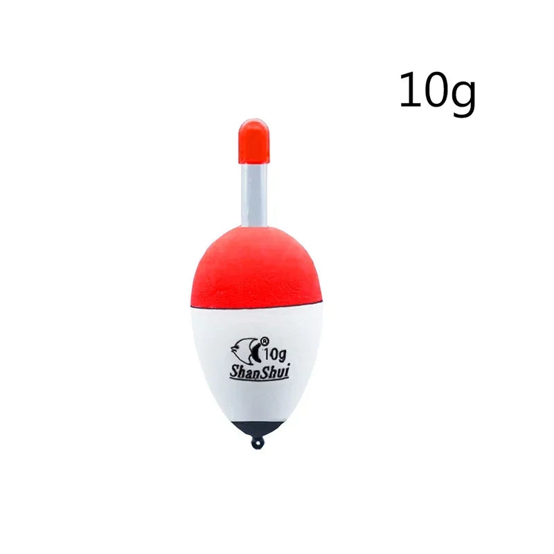 2/5/6Pcs EVA Luminous Fishing Night Float Light Stick Foam Plastic Bobber Sea Rock Fishing Floats Buoyancy Bobber