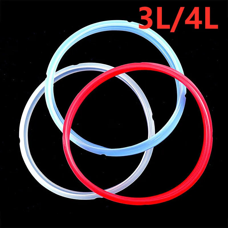 New Silicone Sealing Ring 20-26cm/3-8 Quart For Instant Pot Electric Pressure Cooker Electric Pressure Cooker Sealer Parts