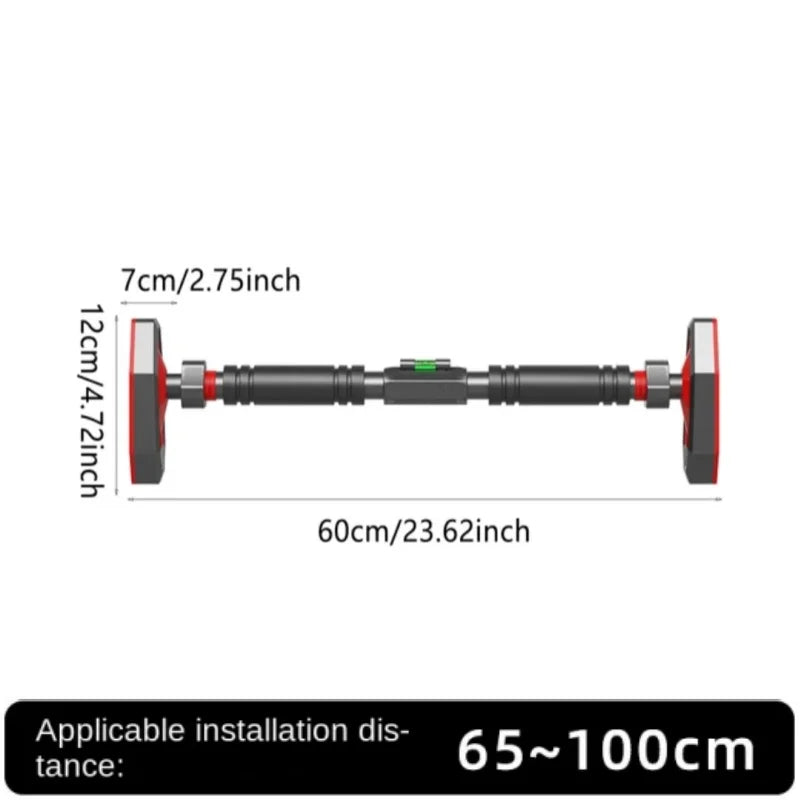 Multi-Function Door Horizontal Bar Steel Adjustable Pull Up Chin Up Training Equipment Home Gym Workout Fitness Equipment