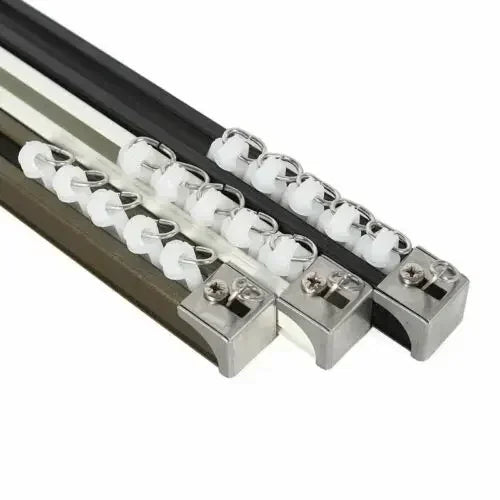 50pcs Plastic Curtain Track Slider Hooks Runners For Camper Van Motorhomes Caravan Boats Curtain Accessories RV Parts