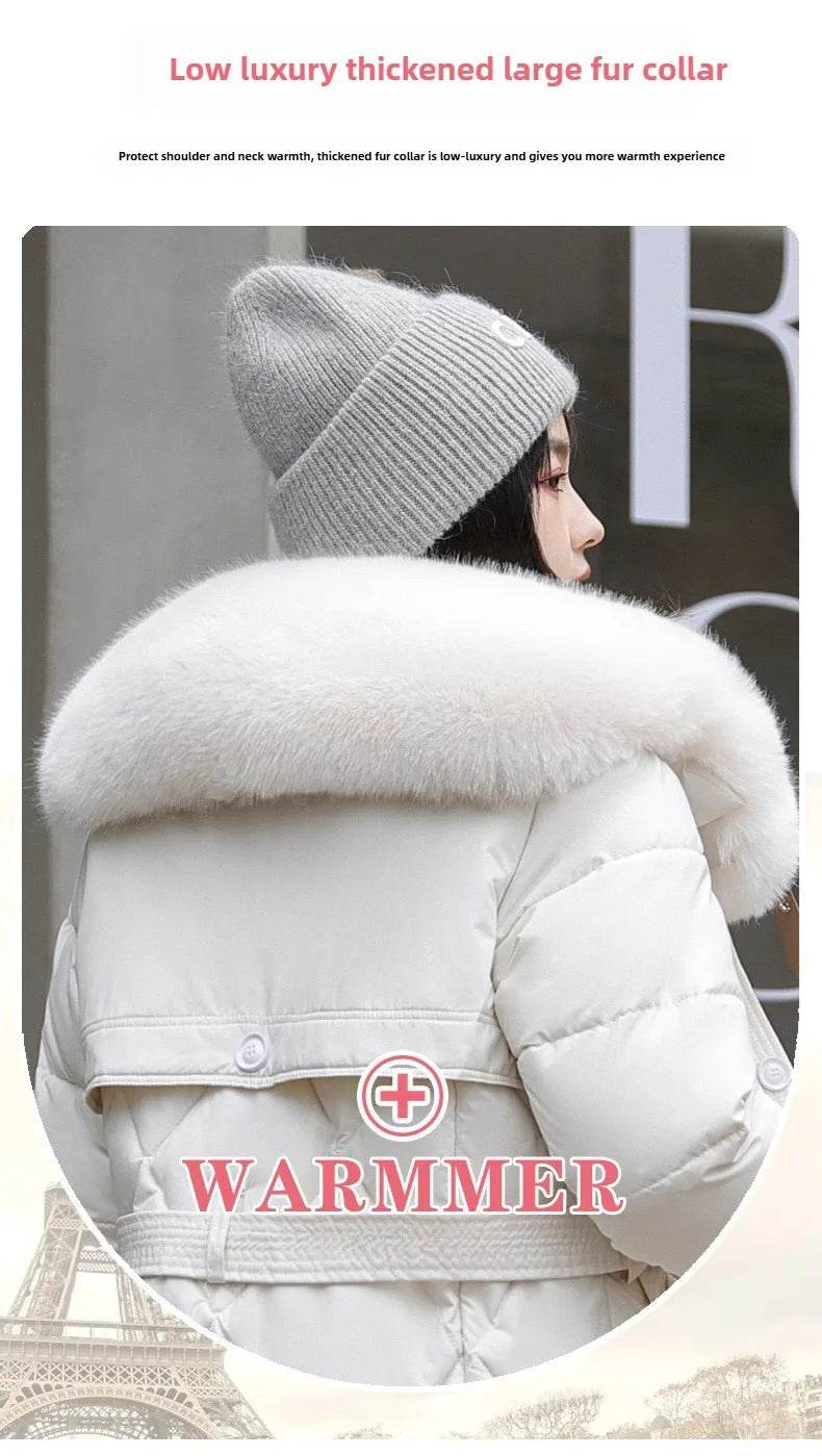 Long Slim Warm Winter Parka - P12 Hub Europe