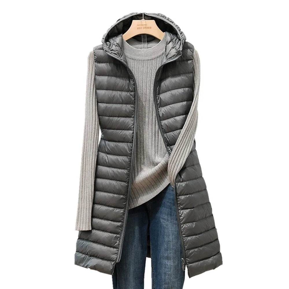 Light Hooded Long Vest - P12 Hub Europe