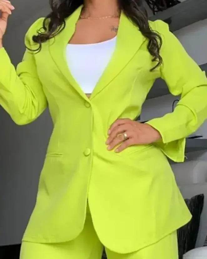 Autumn Elegant Blazer Set - P12 Hub Europe