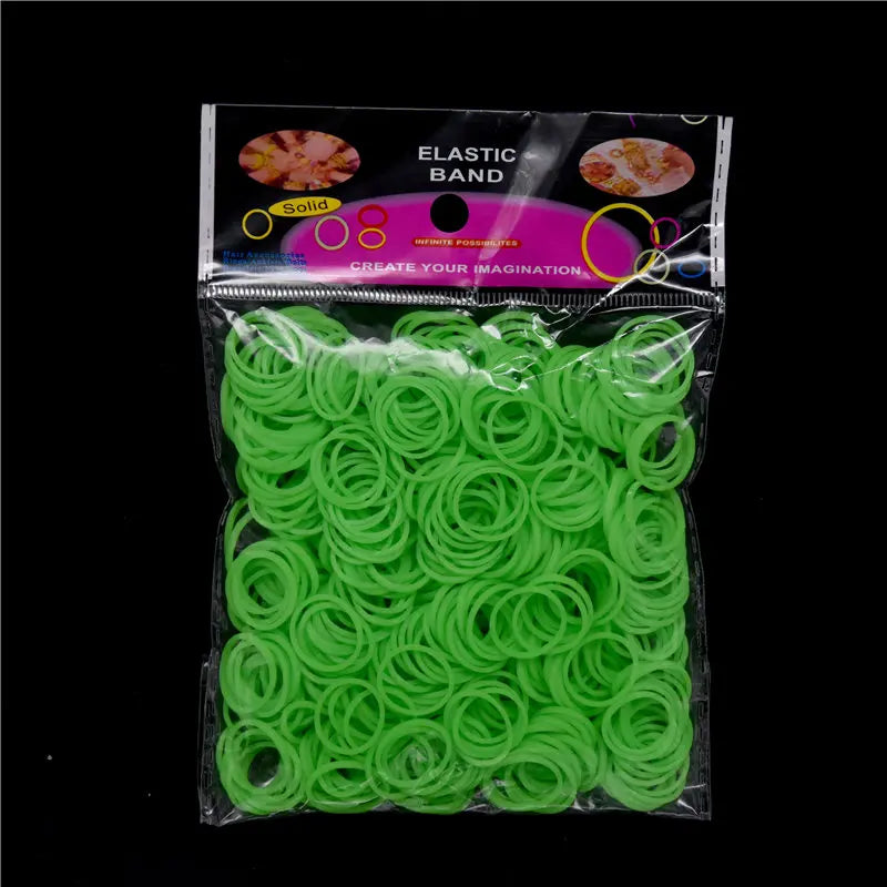 Pantone Color Western European Style Rubber Band Rainbow Knitting Machine Bracelets Loom Bands Arts & Crafts, DIY Toys