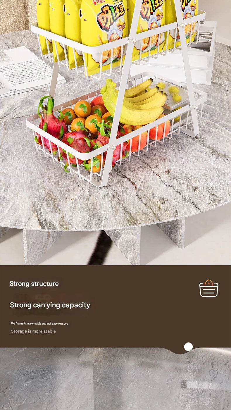 Double-Layer Desktop Storage Basket - P12 Hub Europe