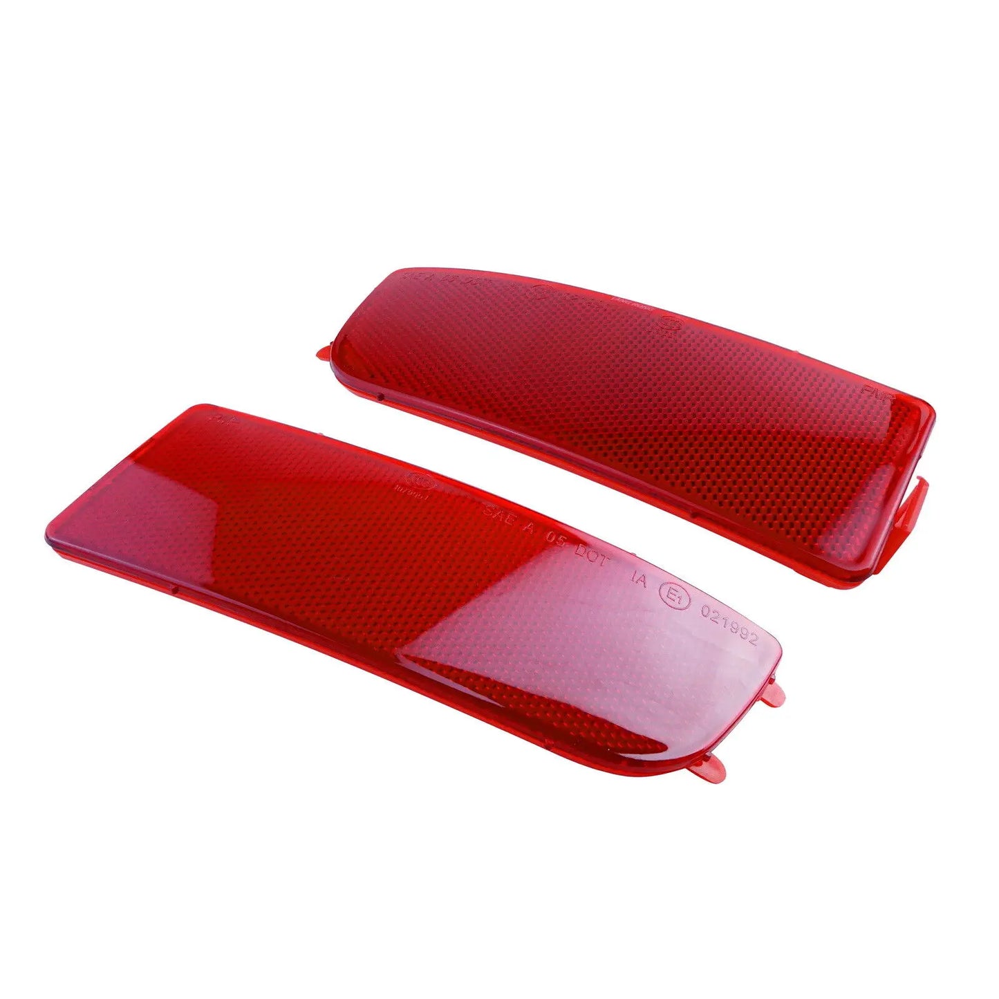 2 Red Rear Bumper Reflector Tail Light Assembly Cover For Mercedes Sprinter W906