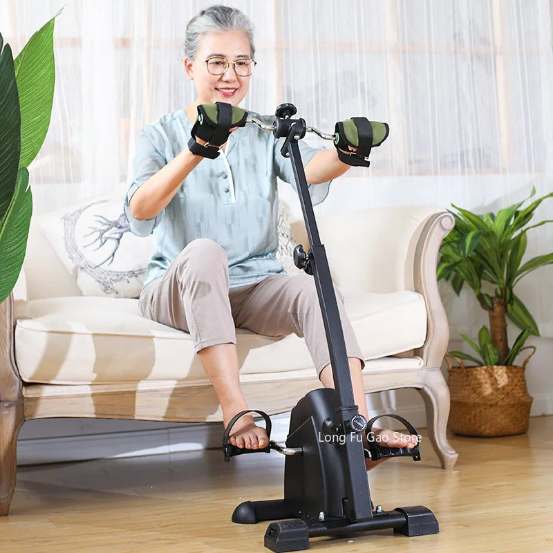 Middle aged and elderly leg trainer upper and lower limbs exercise fitness bike home rehabilitation indoor bike Indoor Cycling
