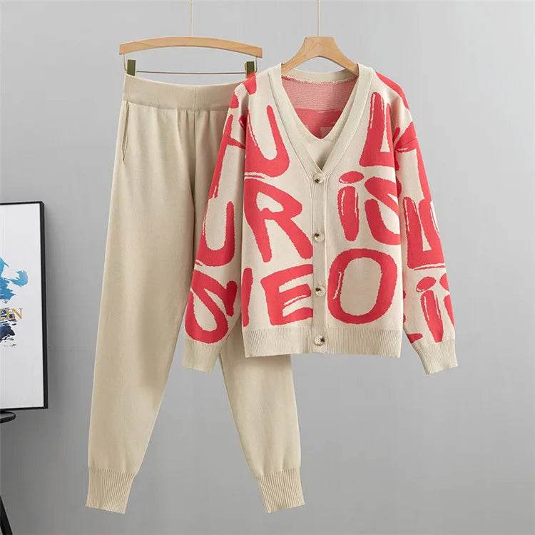 Autumn Knitted 3 Piece Set - P12 Hub Europe