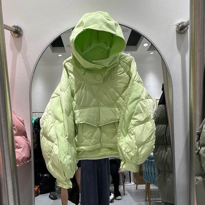 Candy Color Korean Down Jacket - P12 Hub Europe
