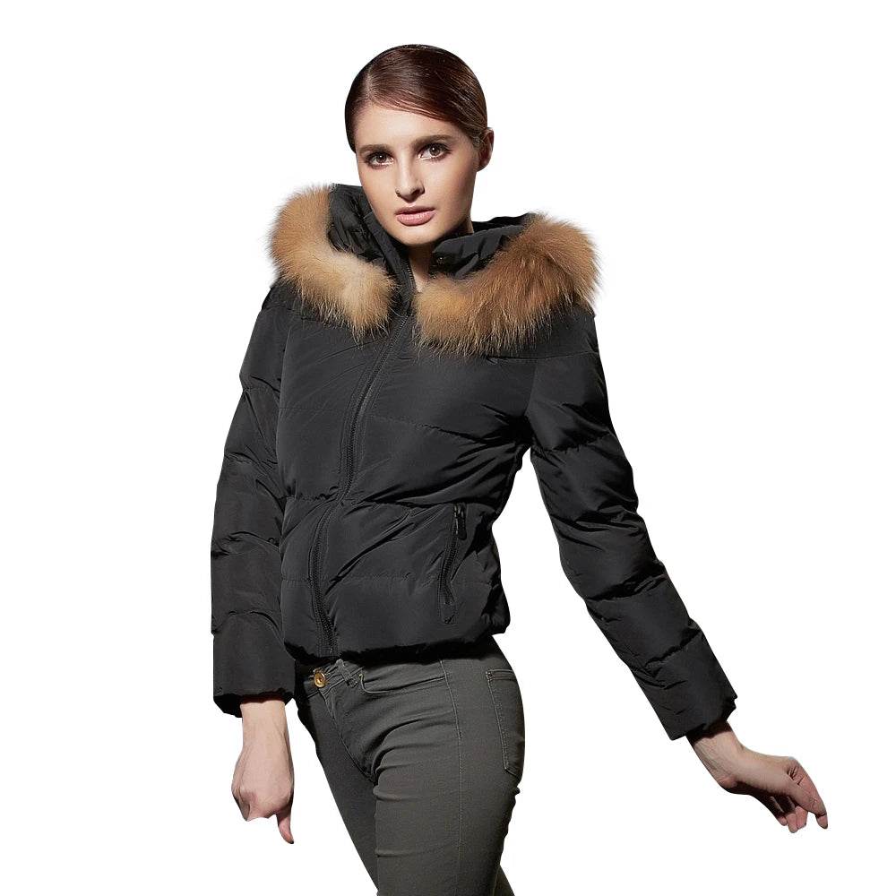 Fur Hooded Puffer - P12 Hub Europe