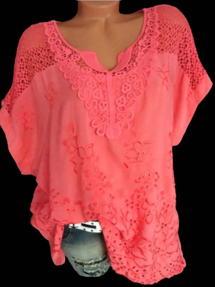 Summer Women's Lace Blouse - P12 Hub Europe