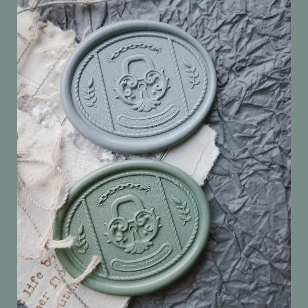 Conch Love Rose Stamp Copper Fire Seal Head Invitation Gift Craft Toy Fine Carving Seal Shaped Relief Envelope Seal Craft Toy