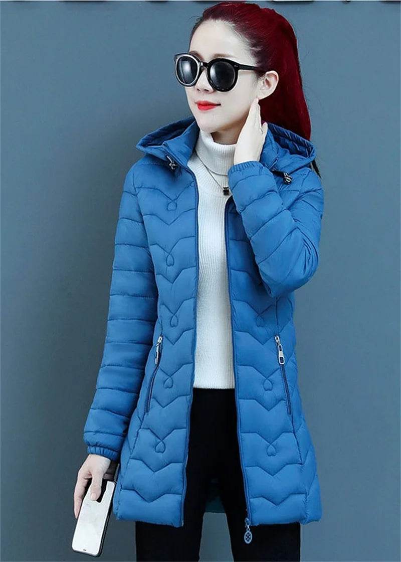 Warm Quilted Mother's Parka - P12 Hub Europe