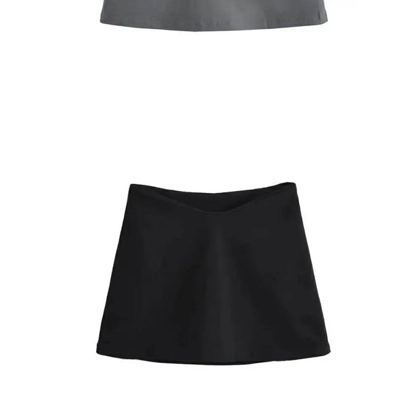 Women's Low Waist Mini Skirt - P12 Hub Europe