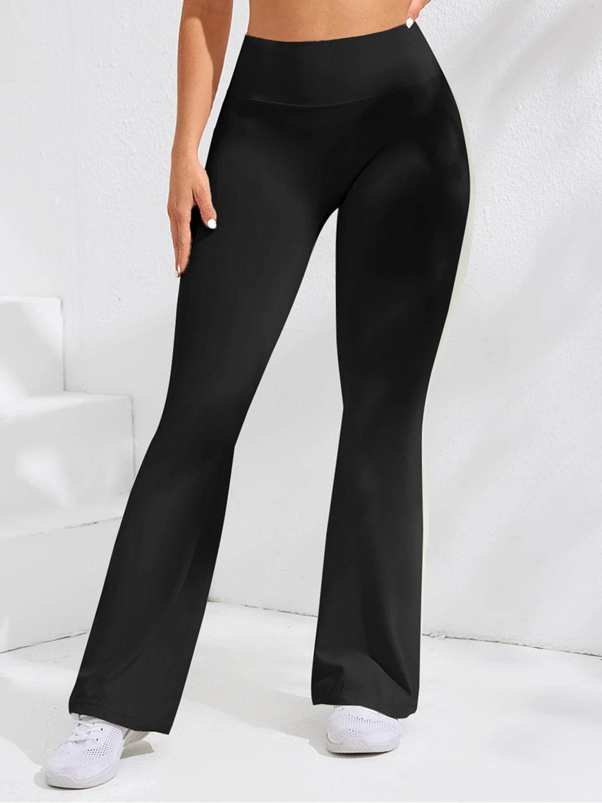 Women's High-Waist Flare Leggings - P12 Hub Europe