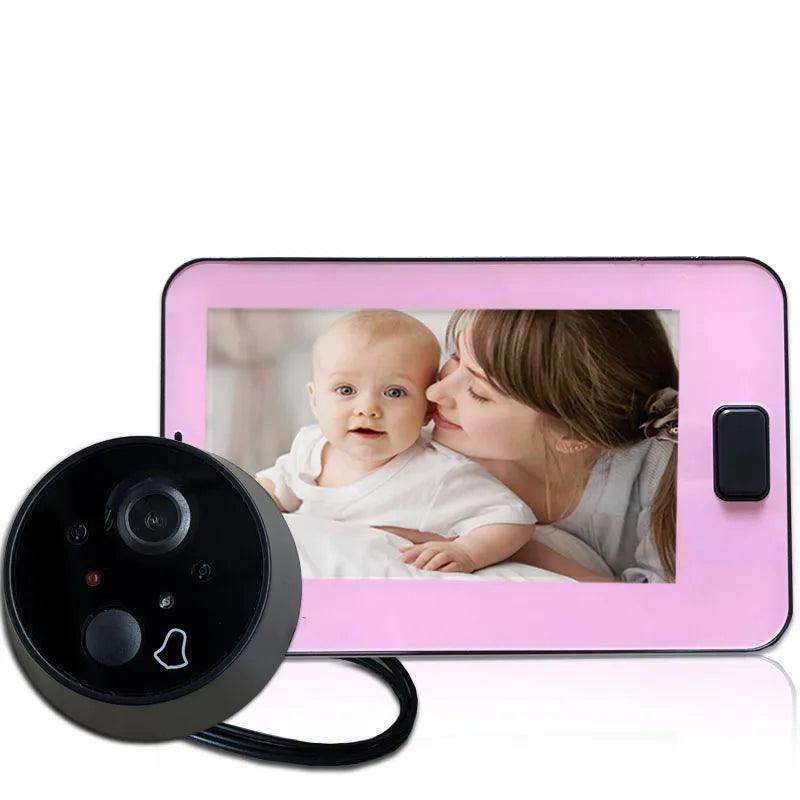 Digital Door Viewer | 170° Wide Angle, IR Night Vision, Battery - P12 Hub Europe
