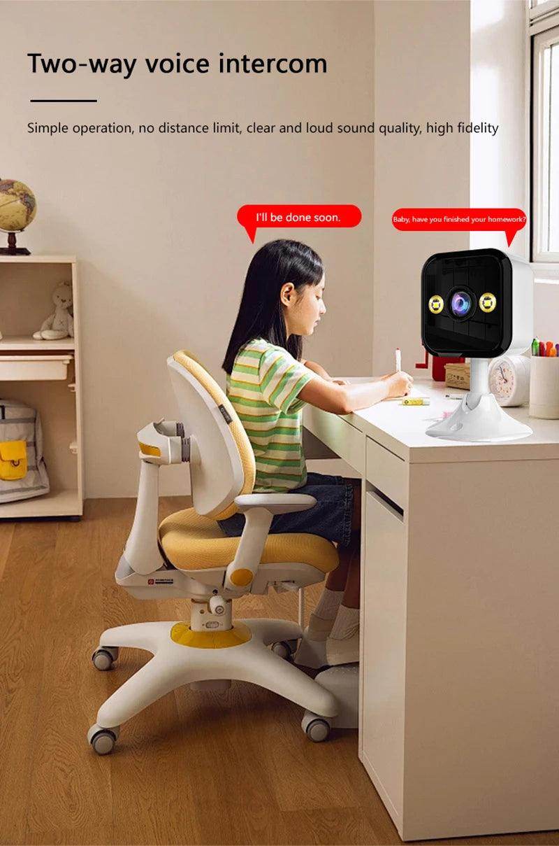 Indoor Camera 2K Indoor 3MP WiFi, Color Night, 2-Way Audio - P12 Hub Europe