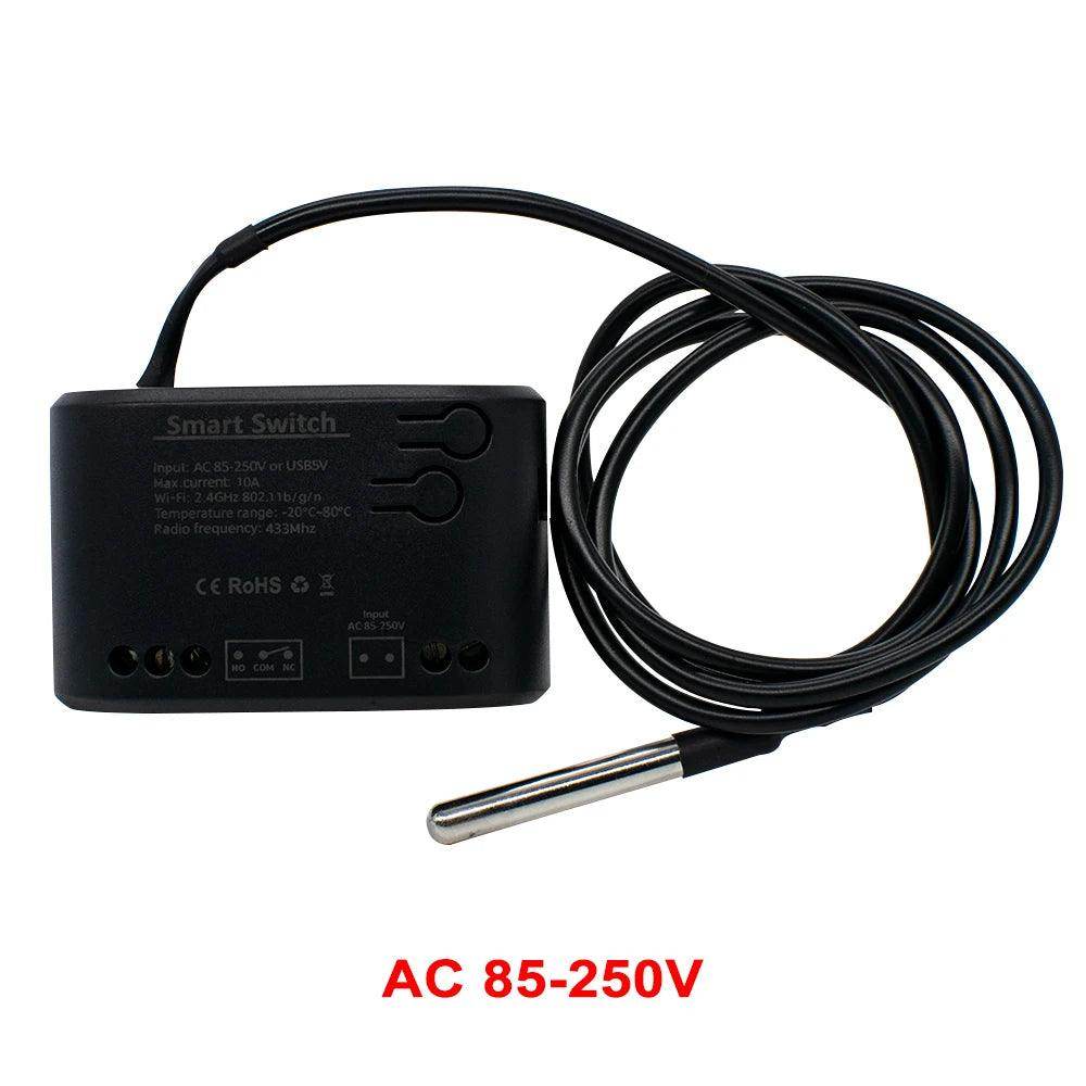 Temperature Switch Tuya WiFi | 2000W, Thermostat, Alexa, Google - P12 Hub Europe