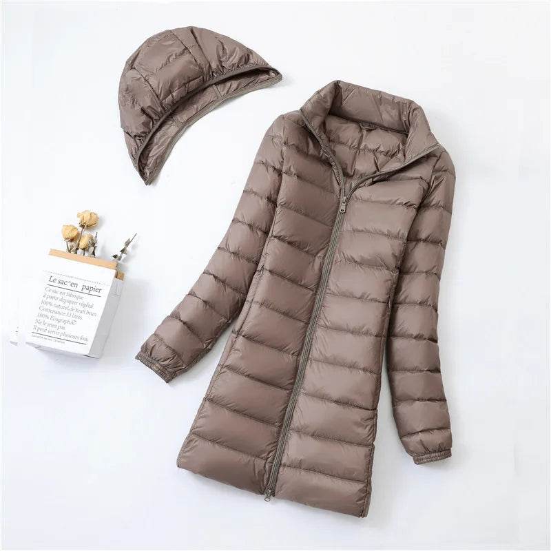Lightweight Candy Color Down Hoodie - P12 Hub Europe