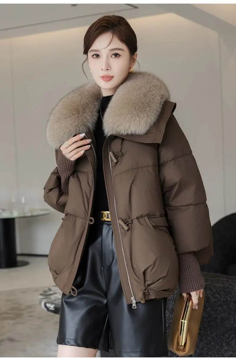 Korean Fur Collar Parka - P12 Hub Europe