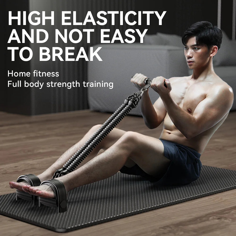 Man Tension Rope Woman Yoga Pedal Puller Portable Resistance Band Elastic Fitness Equipment Leg Stretching Exercise At Home