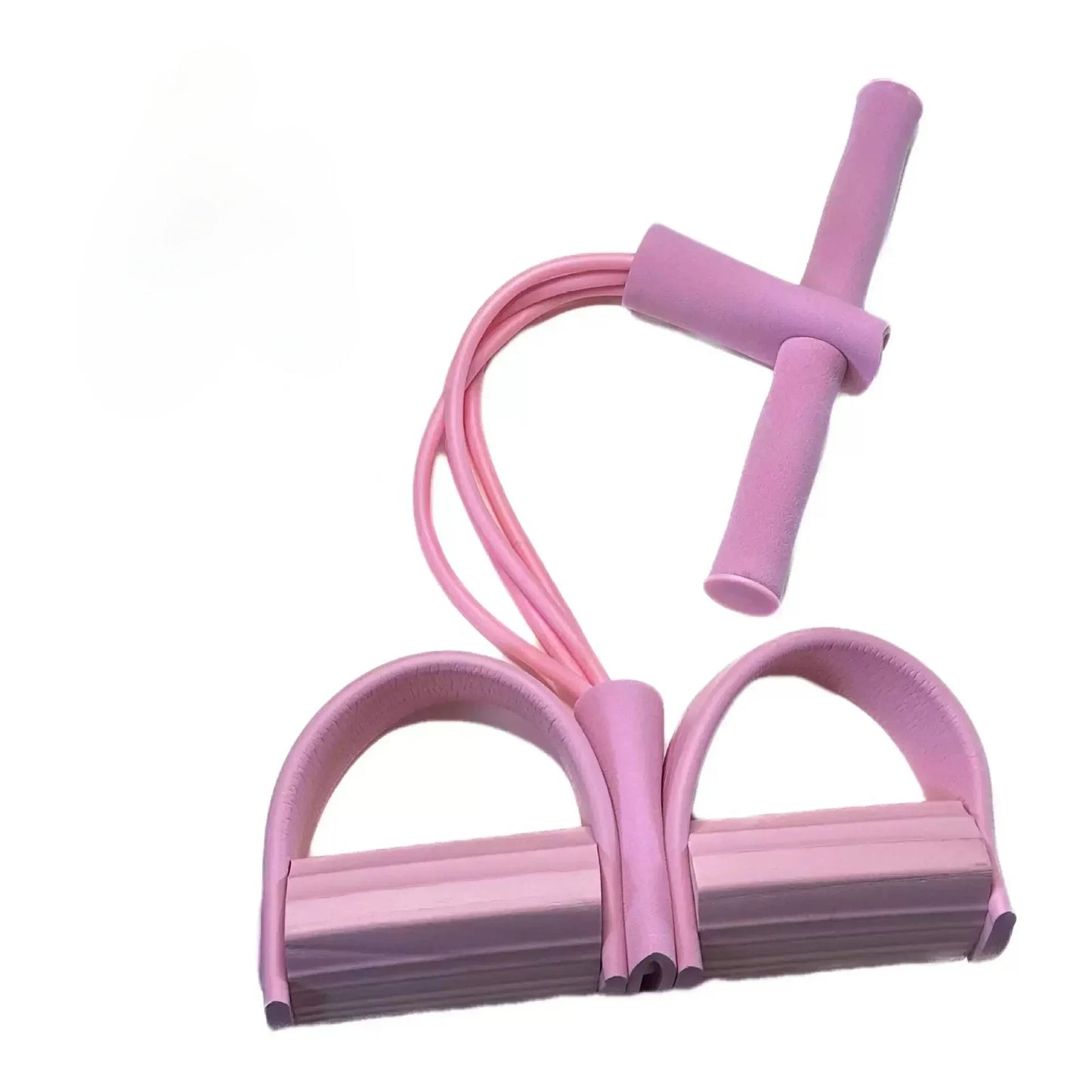 4/6Tube Pedal Tensioner Multi-Functional Household Fitness Equipment Yoga Abdominal Strengthening Elastic Band Tension Rope