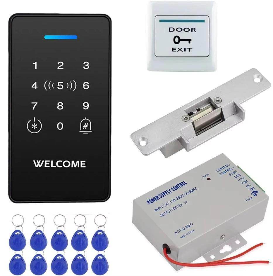 Access Control Kit P68 RFID Dual Frequency, 180KG/280KG Lock - P12 Hub Europe