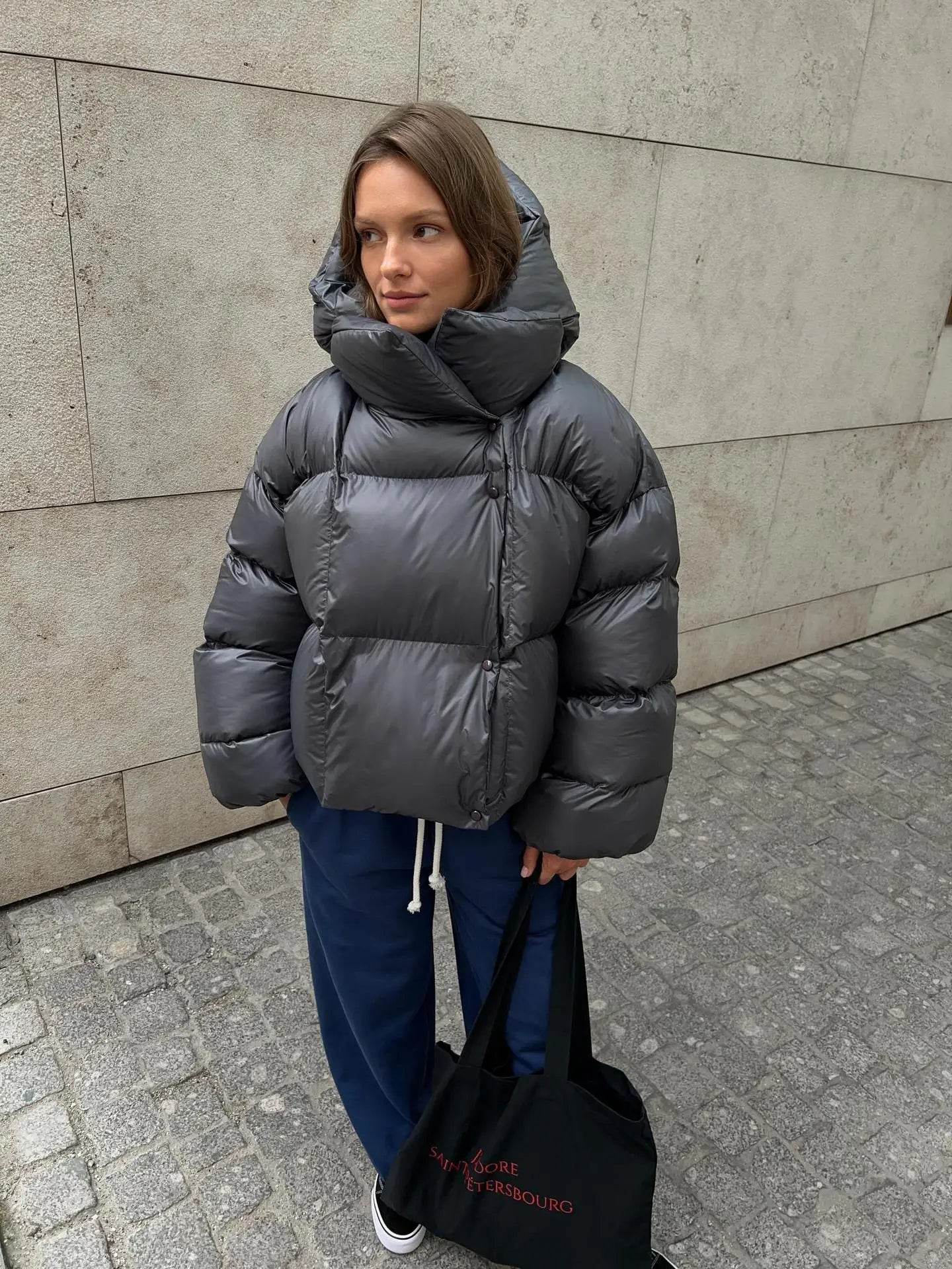 Warm Hooded Street Parka - P12 Hub Europe