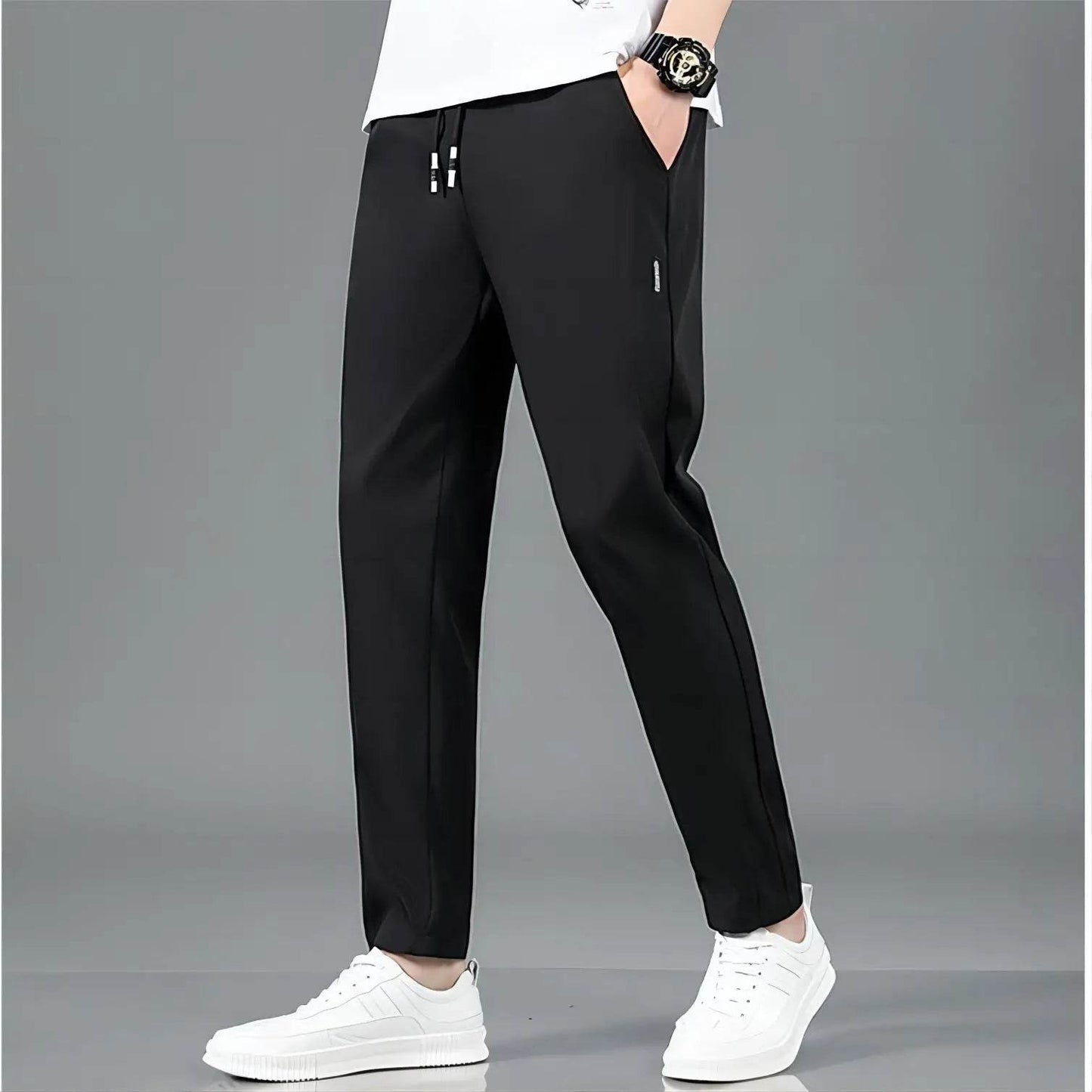 Men Elastic Running Pants - P12 Hub Europe