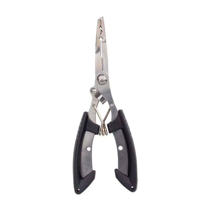 Multifunction Stainless Steel Fishing Pliers Tools Tackle Pliers Vise Knitting Flies Braid Scissors Set Fish Tongs Accessories