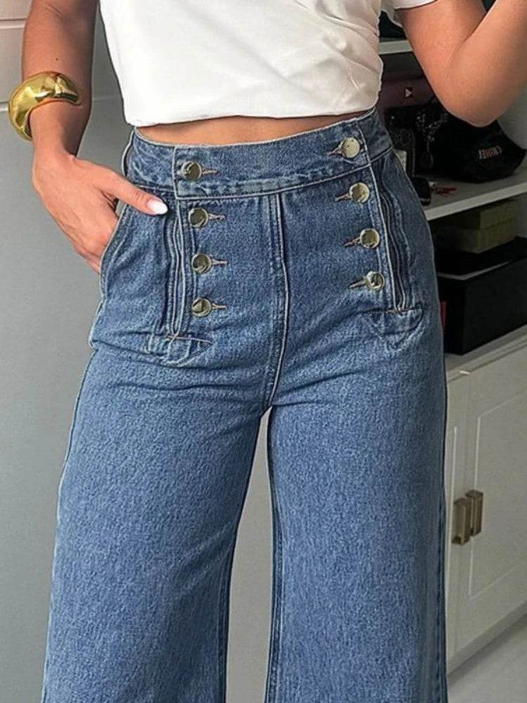 Wide-Leg Jeans Women - P12 Hub Europe